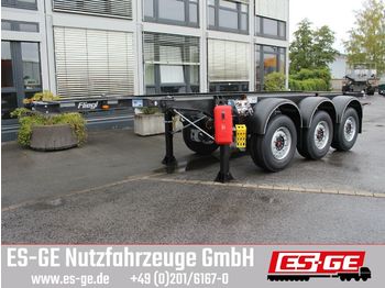 New Container transporter/ Swap body semi-trailer Fliegl 3-Achs-Containerchassis 20ft: picture 1