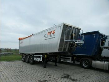 Tipper semi-trailer Fliegl 50 cbm Hinterkipper, Kombi-Pendelklappe, Unfall: picture 1