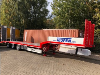 Low loader semi-trailer Fliegl SDS 470 T Dieplader: picture 1