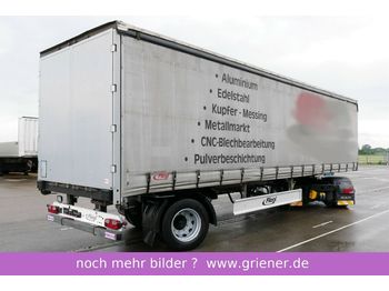 Curtainsider semi-trailer Fliegl SES 170 / CITY / TRIDEC LENKUNG NEU / GARDINE: picture 1