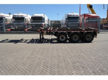 Container transporter/ Swap body semi-trailer Floor 3 AXLE CONTAINER TRAILER: picture 1