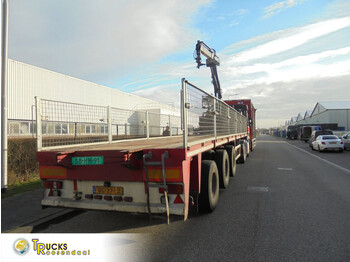 Dropside/ Flatbed semi-trailer Floor HIAB R165 + FLO-17-30K1: picture 1
