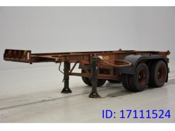 Container transporter/ Swap body semi-trailer Fruehauf 20' SKELET: picture 1