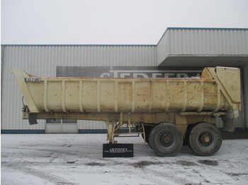 Tipper semi-trailer Fruehauf 2 Axle ,Steel Tipper , Drum Brakes , Spring suspension: picture 2