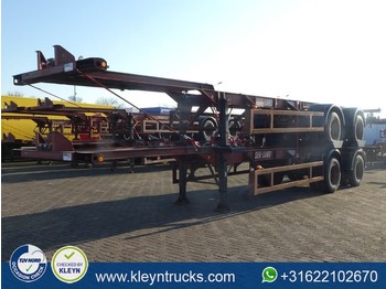 Container transporter/ Swap body semi-trailer Fruehauf 40 FT 2 AXLES BPW full steel: picture 1