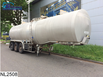 Tank semi-trailer Fruehauf Bitum 31075 Liter with Pump, Steel suspension, Isolated, 0.45 Bar: picture 1