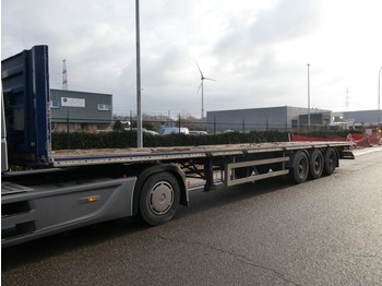 Dropside/ Flatbed semi-trailer Fruehauf TX34CH2FA FREINS TAMBOUR/TROMMELREMMEN: picture 1