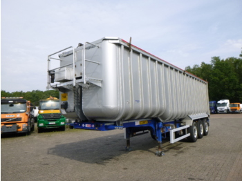 Tipper semi-trailer Fruehauf Tipper trailer alu 49 m3 + tarpaulin: picture 1