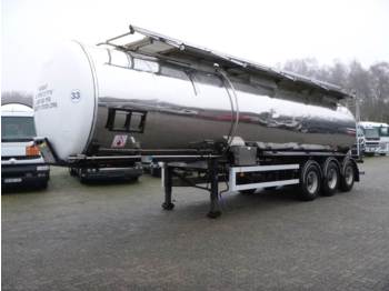 Tank semi-trailer for transportation of bitumen General Trailers Bitumen tank inox 32.8 m3 / 1 comp: picture 1