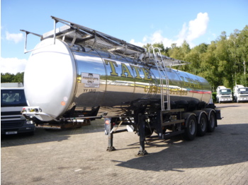 Tank semi-trailer for transportation of food General Trailers / Fruehauf Food tank inox 23.5 m3 / 1 comp + pump: picture 1