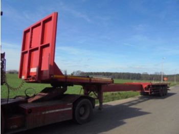 Dropside/ Flatbed semi-trailer Gheysen&Verpoort 18.5M springs lames: picture 1