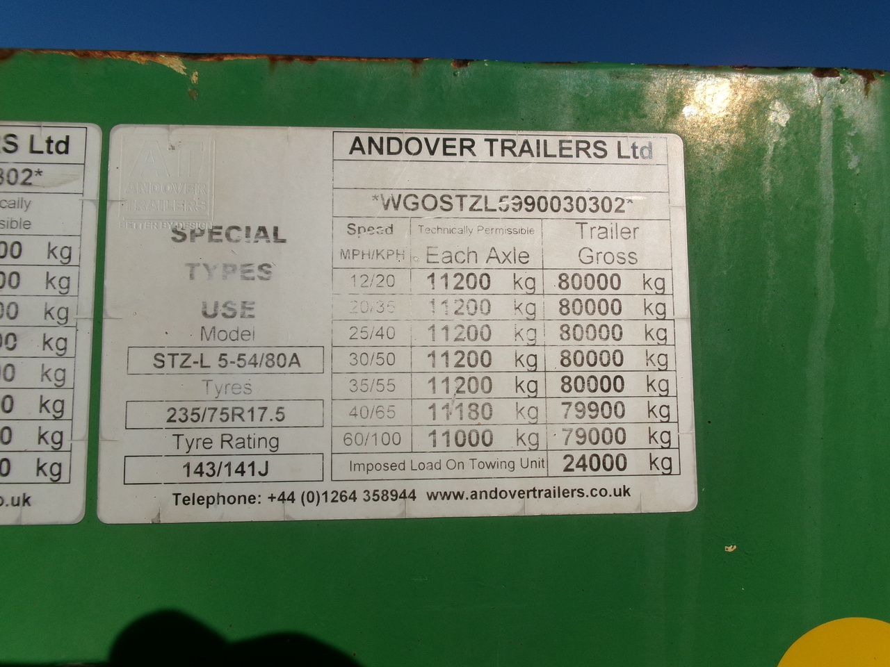 Low loader semi-trailer Goldhofer 5-axle semi-lowbed trailer 80 t ext.: picture 16