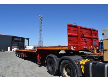 Low loader semi-trailer for transportation of heavy machinery Goldhofer STZ-DL4-45/80 / Ausziehbar 48 m / Tele / Gelenkt: picture 1
