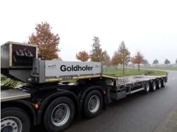 Low loader semi-trailer Goldhofer STZ-L4-44/80A Semi Low Loader: picture 1