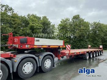 Low loader semi-trailer Goldhofer STZ-L6-80/80, 2x ausziehbar, 5 Achsen gelenkt: picture 1