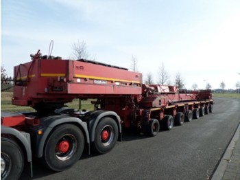 Low loader semi-trailer Goldhofer THP-LTSO 8 axle Modularset with hydraulic Vesselbed: picture 1