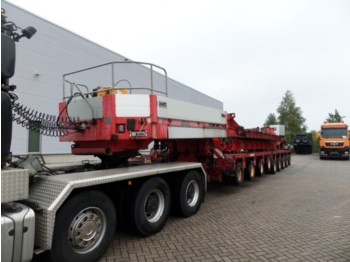 Low loader semi-trailer Goldhofer THP-L 9 axle Lines + Goosneck + 2 Loading Beds: picture 1