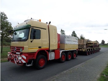 Low loader semi-trailer Goldhofer THP/UT 2 + 3 + 4 + 4 Axle modules + 100 ton Dropdeck: picture 1