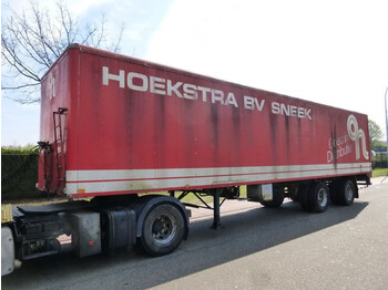 Closed box semi-trailer Groenewegen 2400 TB 3 LAMMES / BLATT / SPRING: picture 1