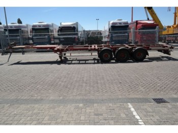Container transporter/ Swap body semi-trailer Groenewegen 3 AXLE CONTAINER TRAILER: picture 1