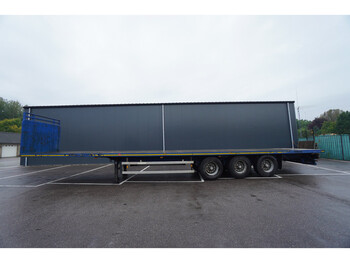 Dropside/ Flatbed semi-trailer Groenewegen 3 AXLE FLATBED TRAILER: picture 1