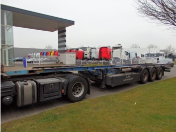 Container transporter/ Swap body semi-trailer Groenewegen 3x BPW + 20ft/40ft/45ft!: picture 1