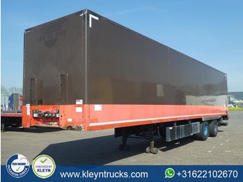 Closed box semi-trailer Groenewegen CLOSED BOX taillift: picture 1