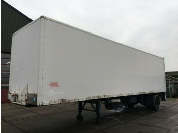 Closed box semi-trailer Groenewegen DRO 10 10B / CITY-TRAILER / DHOLLANDIA LIFT: picture 1