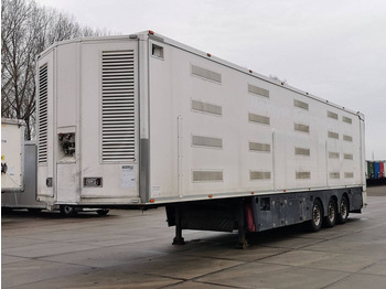 Livestock semi-trailer