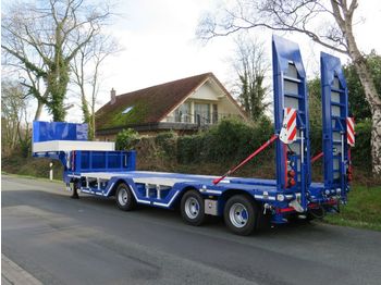 New Low loader semi-trailer HRD 3 axle Achs semi trailer Auflieger ext tele: picture 1