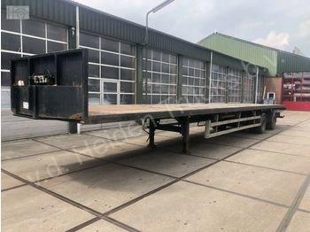 Dropside/ Flatbed semi-trailer HRD HRD NTZ | 2x Steering Axles: picture 1