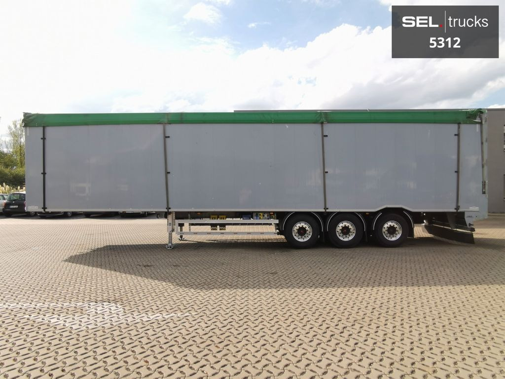 Walking floor semi-trailer H&W HWDLSS38 / Alu-Felgen / Lenkachse Liftachse: picture 9