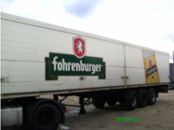 Closed box semi-trailer for transportation of drinks Hangler Haldex: picture 1