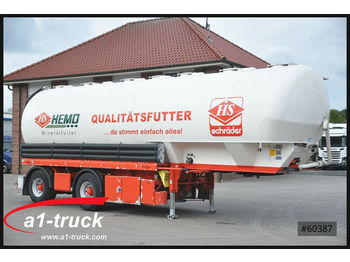 Tank semi-trailer for transportation of silos Heitling - Siloauflieger,7 Kammern,48m³, Futter,: picture 1