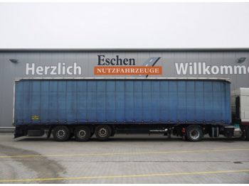 Curtainsider semi-trailer Humbaur HSA 2006, Schiebeplane, Edscha, Luft/Lift, SAF: picture 1