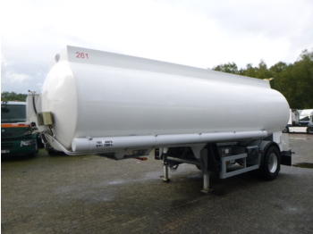 Tank semi-trailer for transportation of fuel Indox Fuel tank alu 23.8 m3 / 4 comp + pump: picture 1