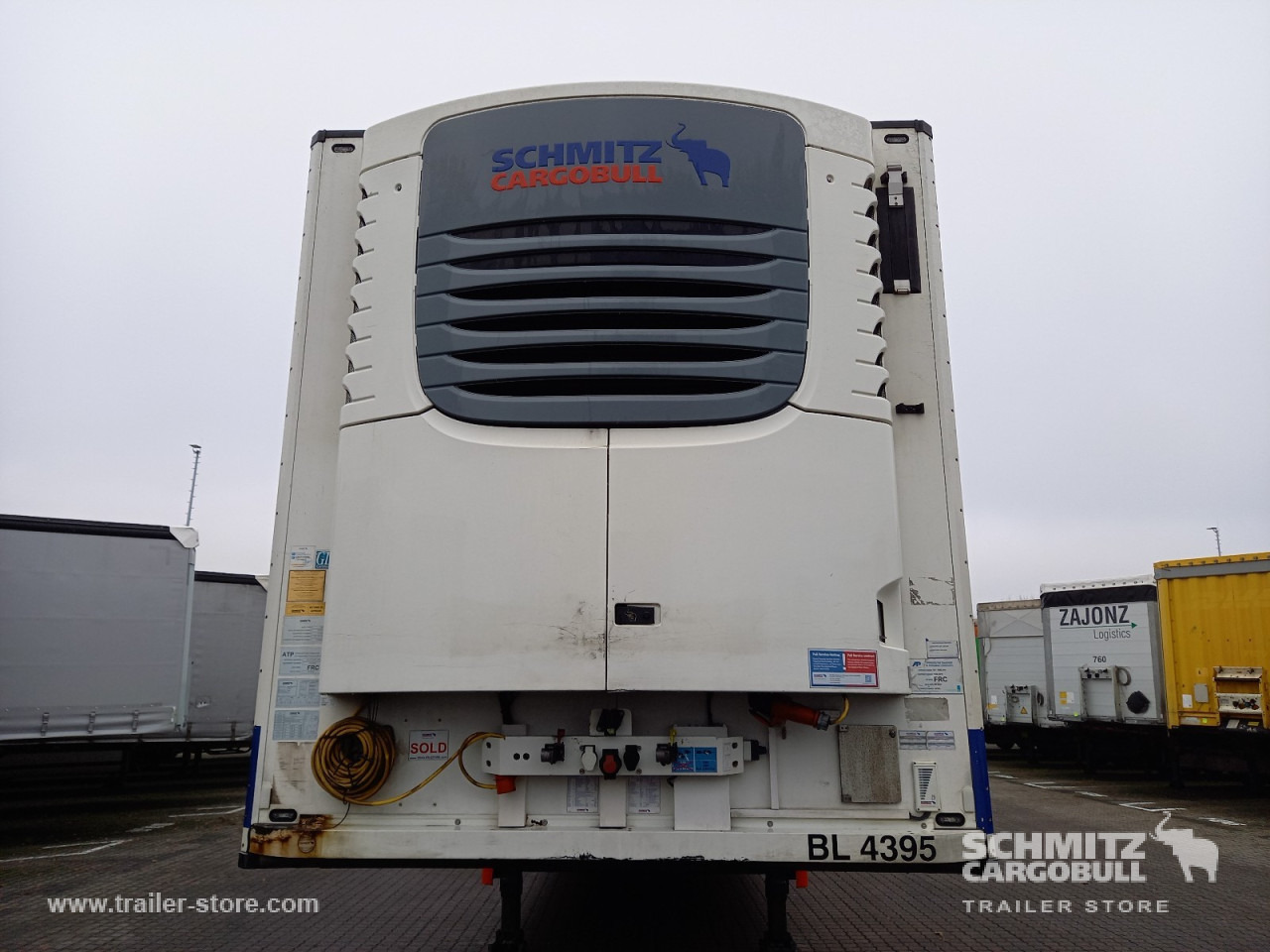 Isothermal semi-trailer SCHMITZ Auflieger Tiefkühler Multitemp Double deck