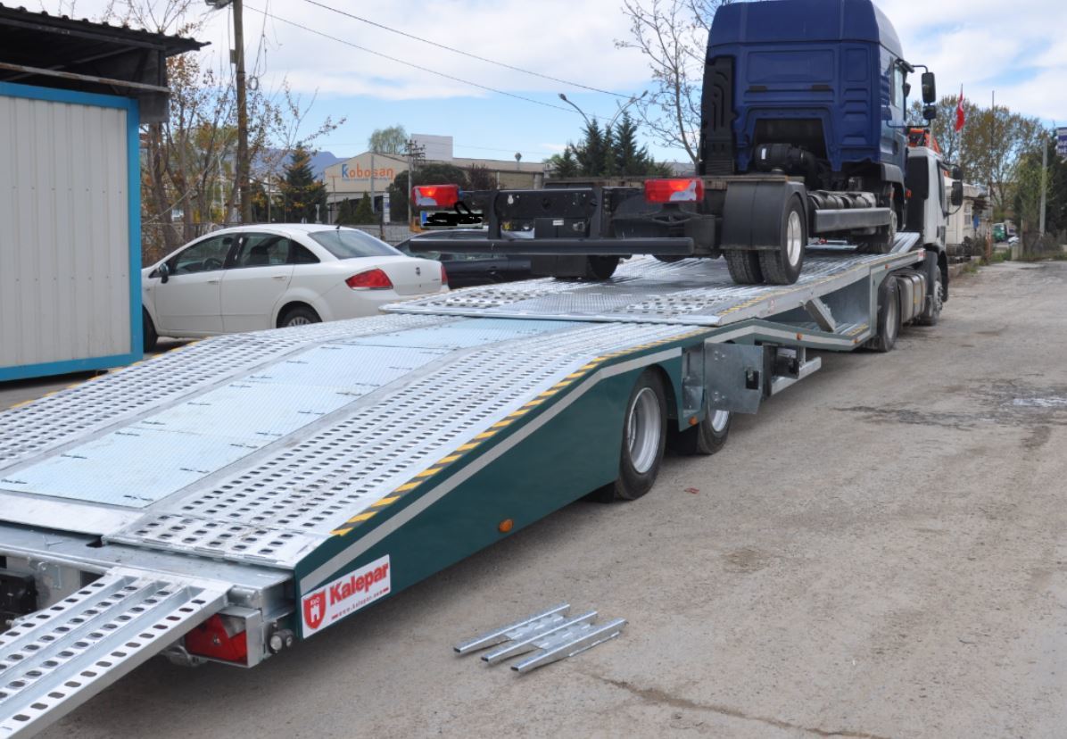 New Autotransporter semi-trailer KALEPAR KLP 228V4 - 4 Loader  Autotransporter for sale - 5631042