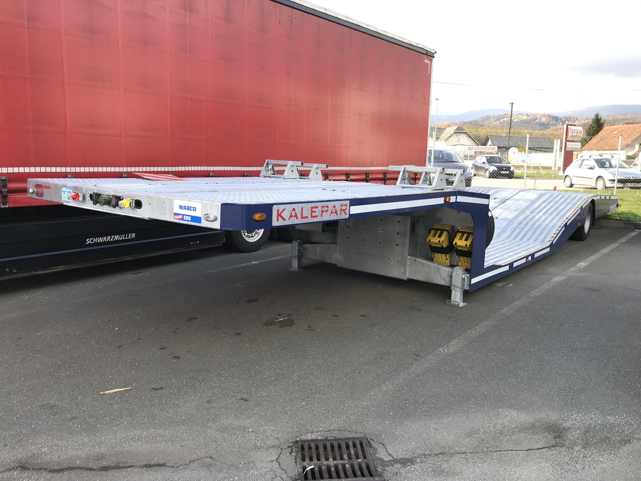 New Low loader semi-trailer KALEPAR LKW/TRUCK TRANSPORTER: picture 16