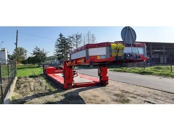 Low loader semi-trailer KASSBOHRER Tiefbett: picture 1