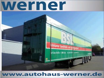 Walking floor semi-trailer KRAKER 95m3 Schubboden CF 200 Pal. Kasten BPW Liftachse: picture 1
