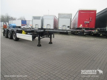 Container transporter/ Swap body semi-trailer KRONE Auflieger Containerfahrgestell Standard: picture 1