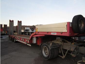 Low loader semi-trailer Kaiser: picture 1