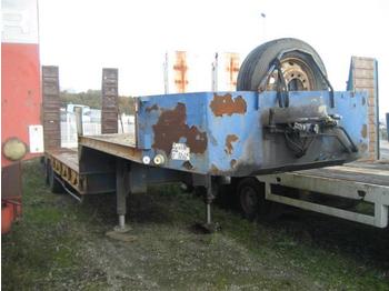 Low loader semi-trailer for transportation of heavy machinery Kaiser: picture 1