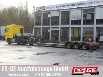 Low loader semi-trailer Kässbohrer 3-Achs-Tiefbett 3x10 t: picture 1