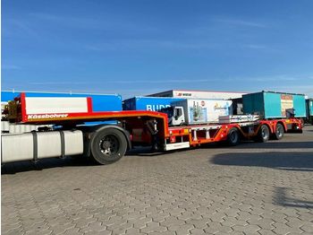 New Low loader semi-trailer Kässbohrer Ausziehbarer Tieflader Tele Radmulden K.SLA R 3: picture 1