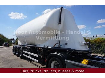 Silo semi-trailer Kässbohrer Silo *35m³/3xDomdeckel/2xEuter/3Kammern: picture 1
