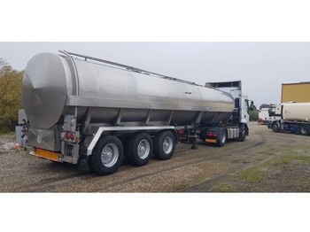 Tank semi-trailer for transportation of milk Kässbohrer Tanktrailer - 32000 Liter Inox, Iso, Chipcleaning, Air: picture 1