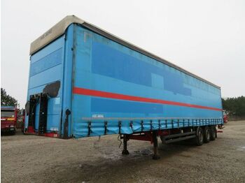 Curtainsider semi-trailer Kel-Berg 3 axle Curtain trailer with Lift: picture 1