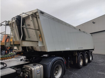 Tipper semi-trailer Kempf 3 axles - 1 lifting axle-empty weight 5140kg: picture 1